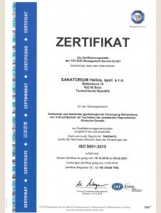 TÜV SÜD Zertifikat
