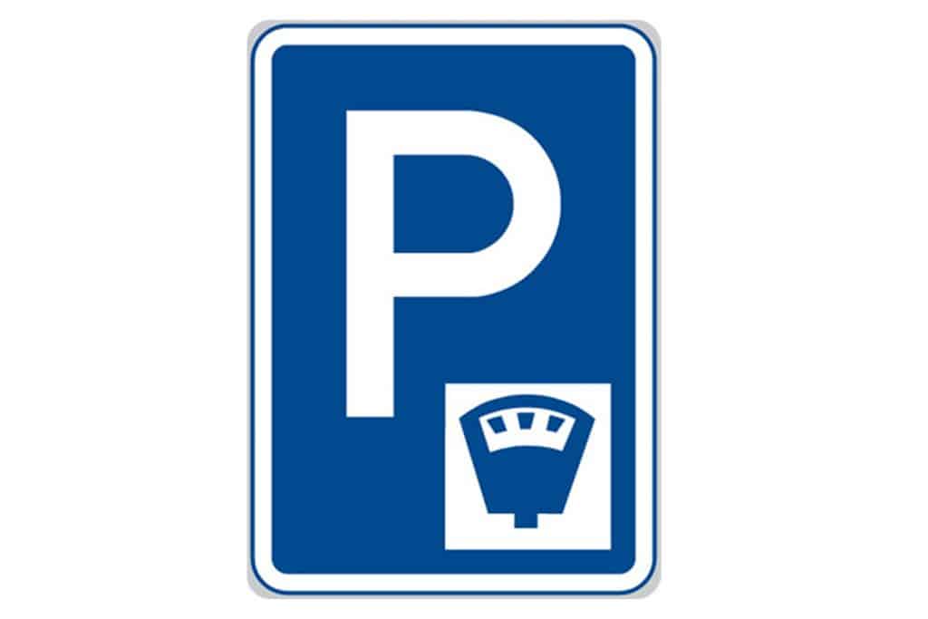 Parken vor der Klinik